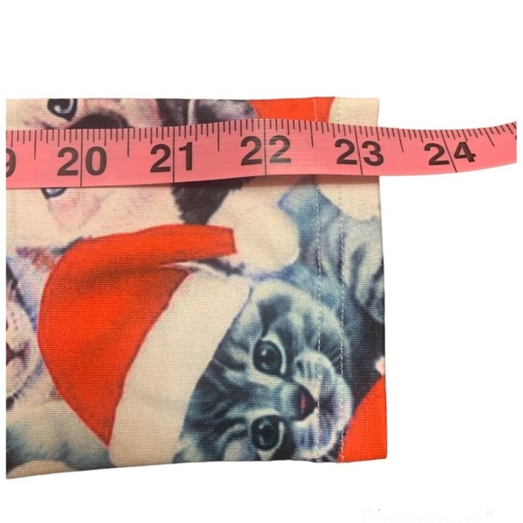 Torary Ugly Faux sweater Christmas Dress Fit And Flare Cats In Hats Sz M - Picture 9 of 13